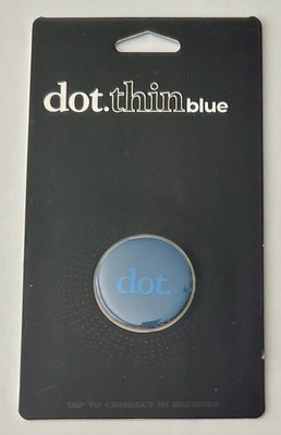 dot.thin blue NFC Enabled Tap Profile Contact Sharing To Smartphone