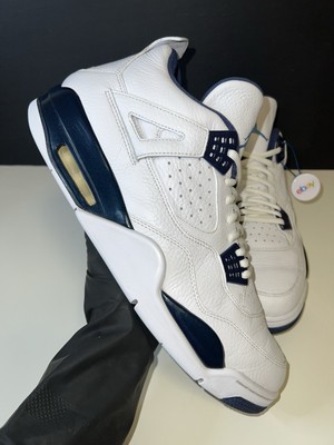   Nike Air Jordan IV Retro 4 LS Columbia SIZE 13 | White Cement SB Navy Thunder