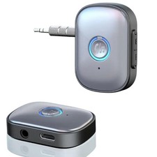 Bluetooth Audlo Signal Adapter Stereo Wireletss Audlo Adaptier with Microphone