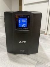 APC Smart-UPS C1000 SMC1000 1000VA/600W 120V 8-Outlet Black Audible Alarm