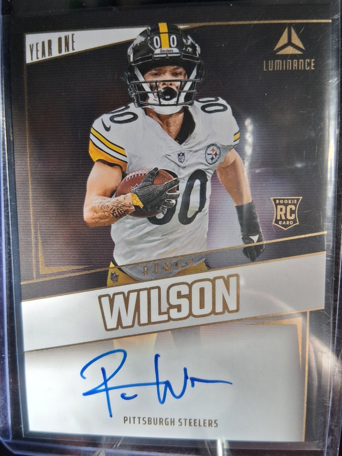 2024 Panini Luminance - Year One Signatures Rps Roman Wilson #YOS-RWN (AU, RC)