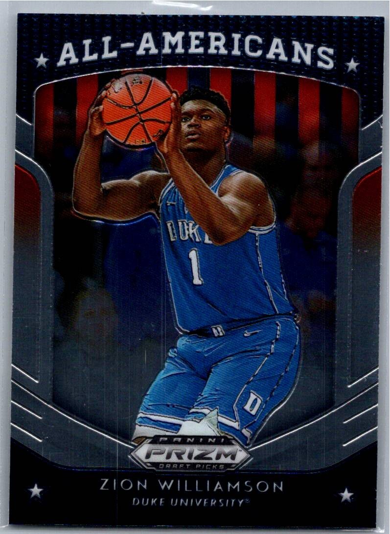 2019 Panini Prizm Draft Picks #100 Zion Williamson
