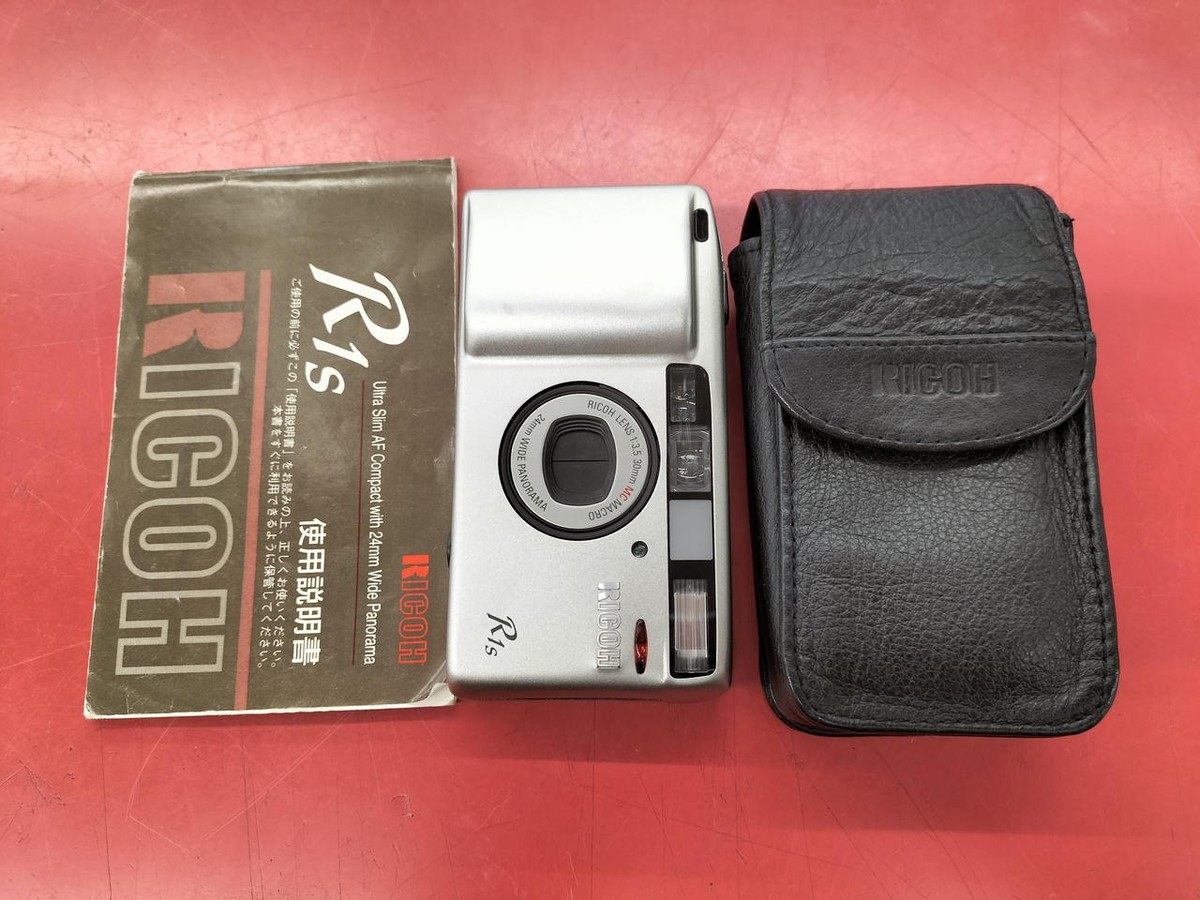 1円スタート F2942 Ricoh R1s Silver リコー コンパクトカメラ 動作