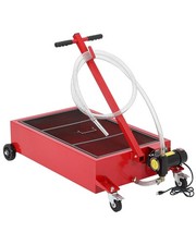 Oil Drain Pan 20 Gal 110V Electric Pump