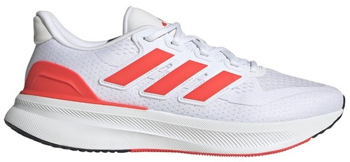 Adidas Ultrarun 5 Running Shoes White/Pink/Yellow US 11.5  display picture 3