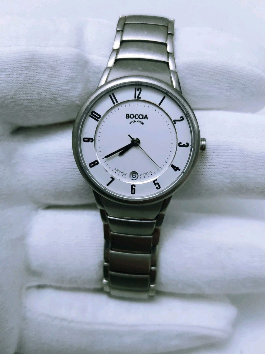 Fossil Funkuhr Damen Titan Boccia Titanium Uhr Damen Titan Boccia