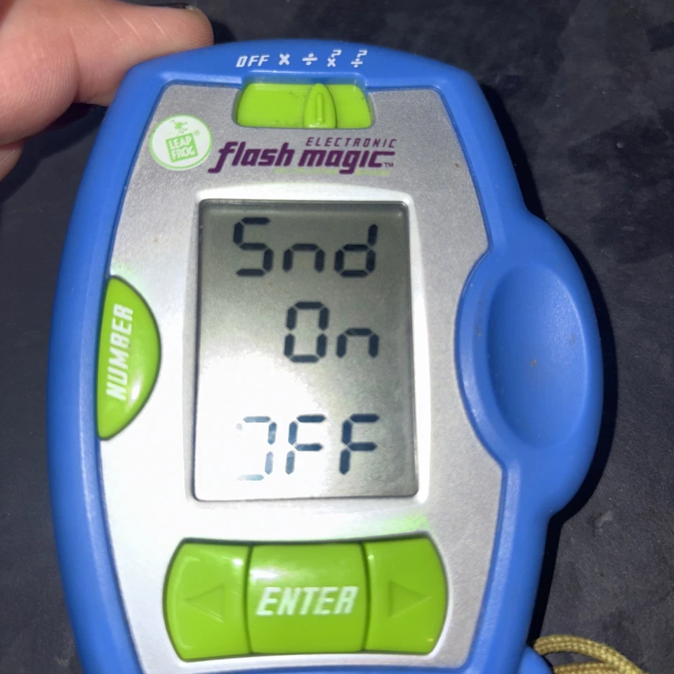 Flash electrónico de mano LEAP FROG Magic funcionando 2003 envío gratuito Foto 2 de 3