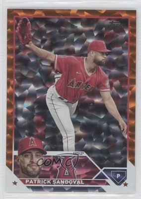 2023 Topps Series 1 Orange Foil 71/299 Patrick Sandoval #327 0ui8