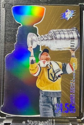 25/25 UD SPx SSP GOLD /10 Jack Eichel - 34.5lbs Stanley Cup Vegas Golden Knights