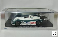 1/43 Peugeot 905 Spider Le Mans 1992 ESSO #58 White Green Diecast Car