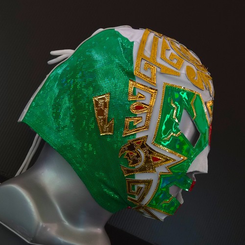 AZTEK WRESTLING MASK LUCHADOR WRESTLER LUCHA LIBRE MEXICAN MASK - Picture 8 of 9