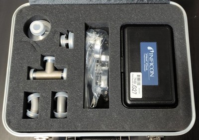 INFICON Pilot Plus Digital Vacuum Gauge With Case and Spare Filter