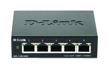 D-LINK DGS-1100-05V2, 5-Port Layer2 Gigabit Smart Switch