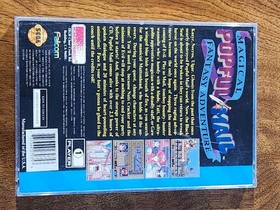 Popful Mail (Sega CD, 1995) Cib W/Reg Card & Insert! Tested & Working!