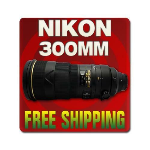 Nikon NIKKOR 300mm f/2.8 VR II G SWM AF-S IF N A/M M/A ED Lens for