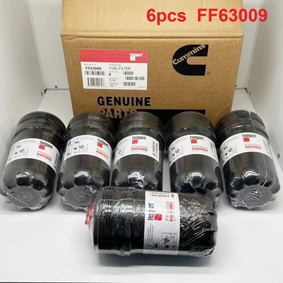 6 PACK FLEETGUARD Fuel Filter FF63009 Replaces Engine Part 5303743 FF63054NN