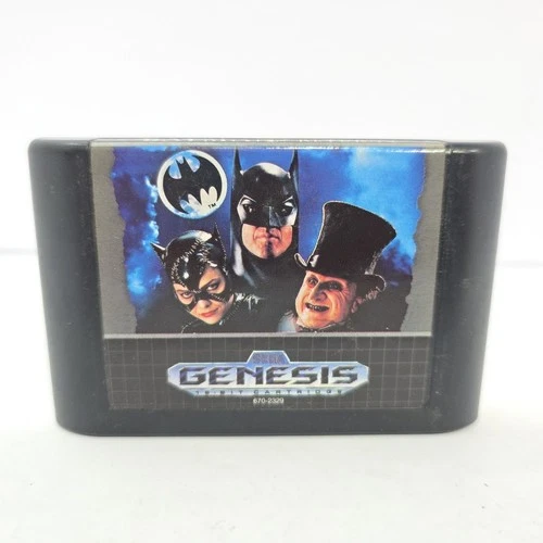 Batman Returns (Sega Genesis, 1992) Video Game Tested Free Shipping