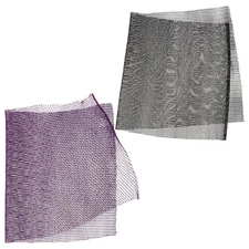 2 Pcs African Bathing Sponge Loofah Exfoliating Net Body Scrubber