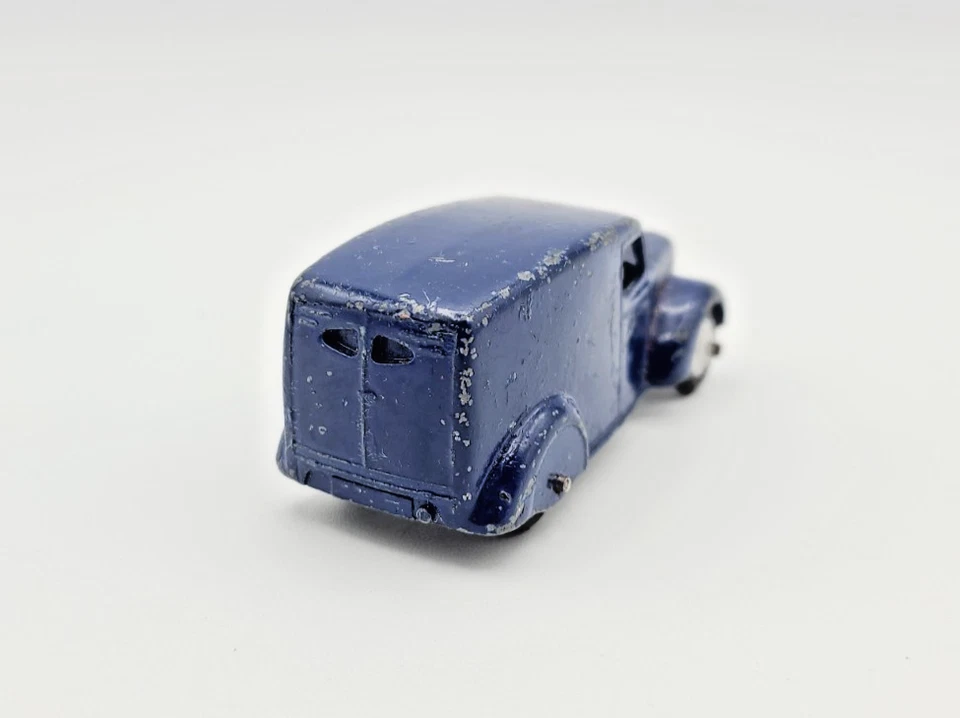 Furgoneta de reparto Dinky Toys azul 28/280 de Meccano diecast coche de juguete vintage (1940-54) Foto 3 de 4