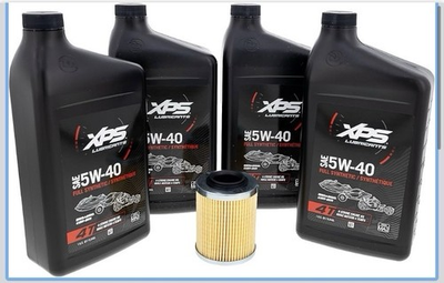 #ad XPS Lubricants Oil Change Kit SAE 5W 40 4T Rotax 900 Ace Engine Can am 9779489 $61.74
