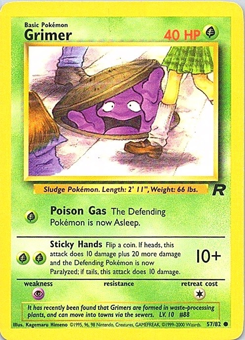 Team Rocket #57/82 Grimer