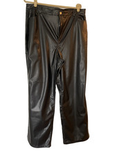 fashion nova faux leather pants READ Side Slit Pockets Party News Years