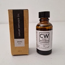 Luxury Scent Diffuser Oil Hotel Inspired Cool Water Breeze 30 ml NEW