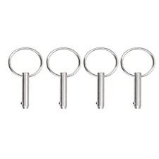 4pcs Marine Quick Release Pins Bimini Top Pins, Diameter 1/4 (4593