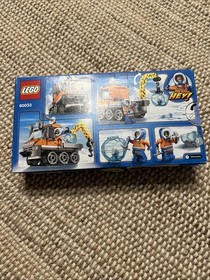 Retired LEGO City 60032 Arctic Snowmobile 60033 Arctic Ice Crawler *COMPLETE*