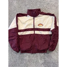 Vintage Hartwell Sports Jacket Mens M Red White Trucks For You Inc. Muskogee OK