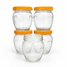 Empty 8.5 Oz Glass Jars 12 Pack For Canning