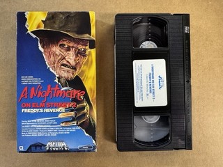 VHS — A NIGHTMARE ON ELM STREET 2 — MEDIA Release