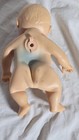 Vintage 1990 9” Lauer Toys Water Babies Baby Green Eyes Blonde Hair Doll — photo 3