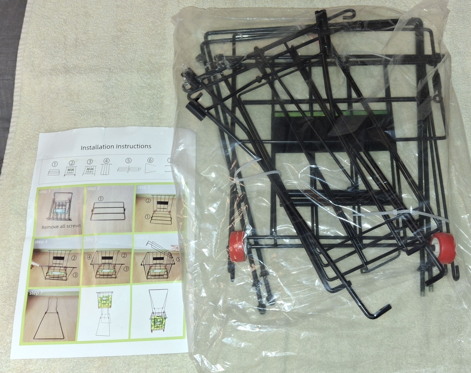 jifadet Tennis Ball Basket Hopper Pickel Ball Racquet Ball Capacity 50