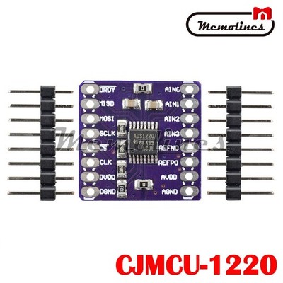 New CJMCU-1220 ADS1220   I2C Low Power 24-Bit A/D Analog-to-Digital Converter #j