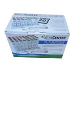 The MedCenter System 31 Day Monthly Pill Organizer and Daily Reminder
