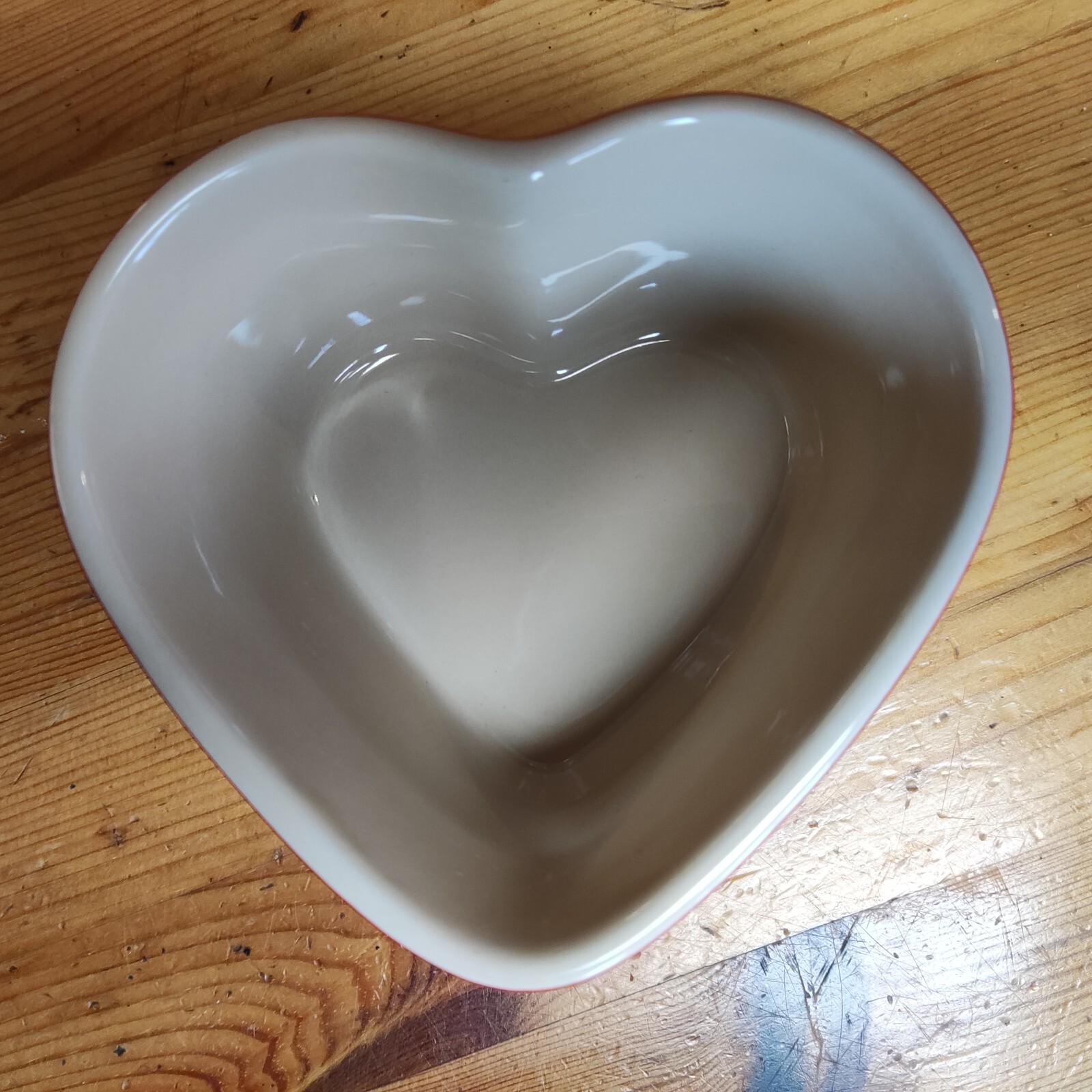 Le Creuset Heart Shaped Ramekin Red With Lid eBay