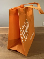 Amazon Go Shopping Tote Bag - Orange reuseable