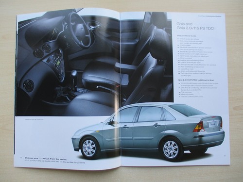Ford Focus UK Sales Brochure & Accessories Brochure (January 2004), Inc ST170 - 第 10/20 張圖片
