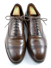Allen Edmonds "FIFTH AVENUE" CapToe Oxfords 11.5 D Dark Chili DAINITE USA(579N)