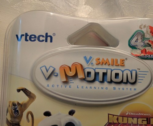 vtech Vsmile V Motion Kung fu Panda Game cartridge Logic Math Spelling Foods New - Picture 3 of 9