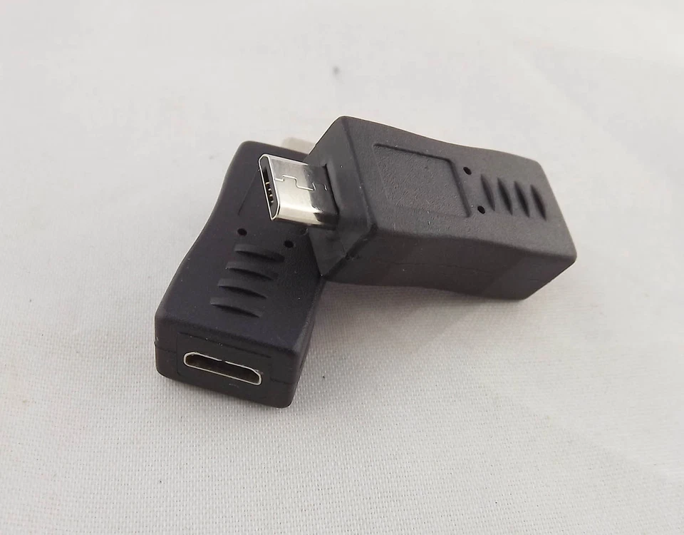 10pcs Micro USB 5 Pin Male To Female Jack Extension Converter Adapter Connector - Image 3 of 4