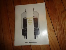 Characteristics of Sylvania Receiving Tubes Vintage Reference Book