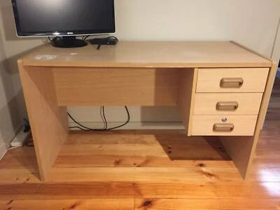 Solid Wood Veneer Study Office Desk Desks Preston Gumtree