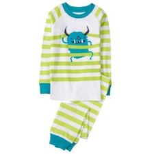 NWT Gymboree Boys Gymmies Pajama set Monster 12-18m, 4