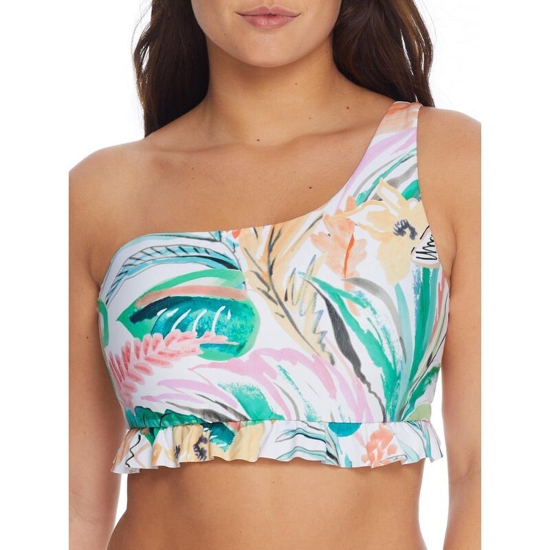 Birdsong One-Shoulder Underwire Bikini Top Lanai 32DD NEW
