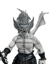 Custom 3d Printed Aztec Bat Headsculpt For Mythic Legions 1/12 Scale 