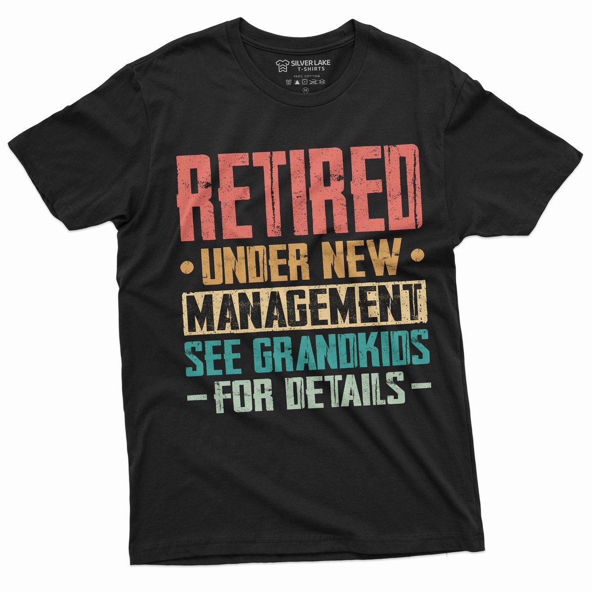 Men's Grandpa funny T-shirt retired grandpa Grandfather Papa Gift