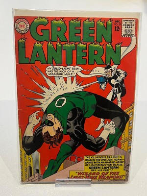 Green Lantern #33 1964 Gill Cane Cover Vintage Silver Age DC Comics  
