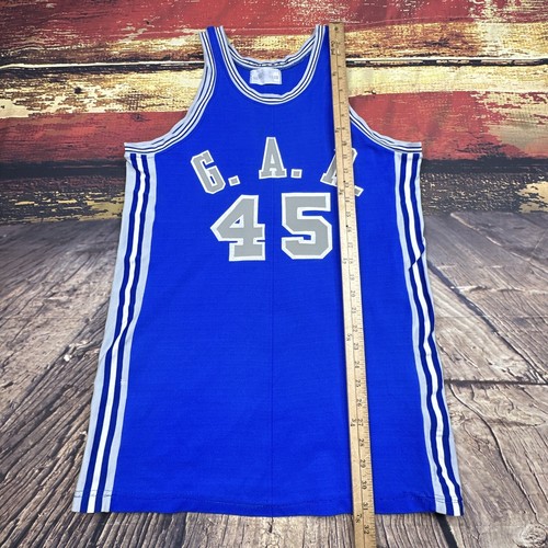 Vtg GAR Grenadiers Basketball Jersey Mens 44 Wilkes Barre PA High School Uniform - Picture 8 of 9